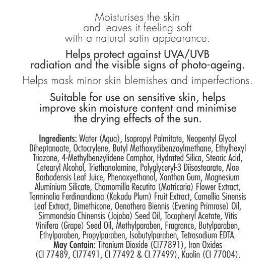 Tinted Moisturiser Ligth / Medium SPF 50 - Imagen 4